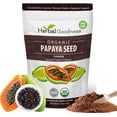 thumbnail image 1 of Papaya Seed Powder - Digestive Enzymes, Guts Health, Kidney and Detox Cleanse, 4oz, Herbal Goodness, 1 of 8