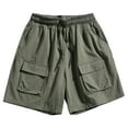 Papeey Athletic Shorts for Mens Big And Tall Cargo Shorts Gym Shorts