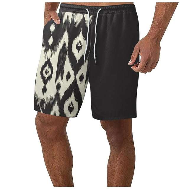 Papeey Big and Tall Mens Swim Trunks Low Rise 2 In 1 Mesh Liner Board ...