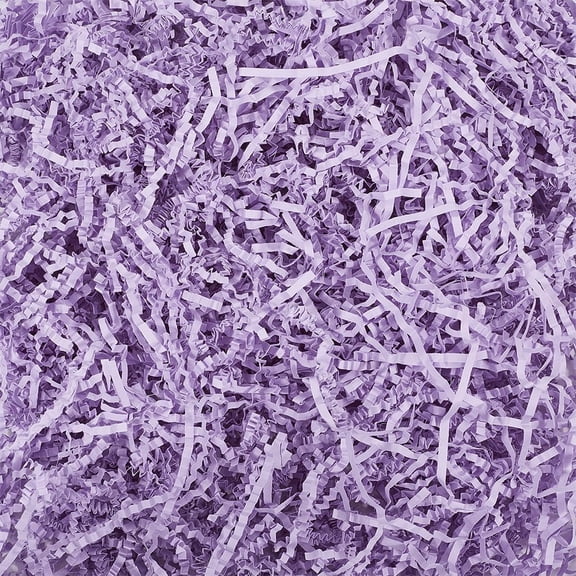 Paper 4 sets Paper Shredded Paper Filler Lilac 3x0.1mm 50g/set