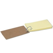 Paper 5.07*3.12*0.78In Daily Home Products: Office Cabinet 100Pcs Colored Index Cards 3X5 Inches Flash Cards with Ring Lined on Both Side Notecards Ruled Yellow