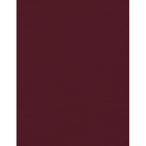 Paper 8.5" x 11" Cardstock | Letter Size | Burgundy Linen | 100lb. Cover (183lb. Text) | 50 Qty