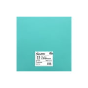 Paper Accents Cardstock 12x 12 Muslin 73lb Turquoise 25pc