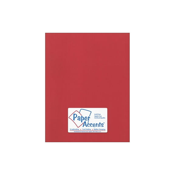 Paper Accents Cardstock 8.5"x 11" Canvas 80lb Dare Devil 25pc