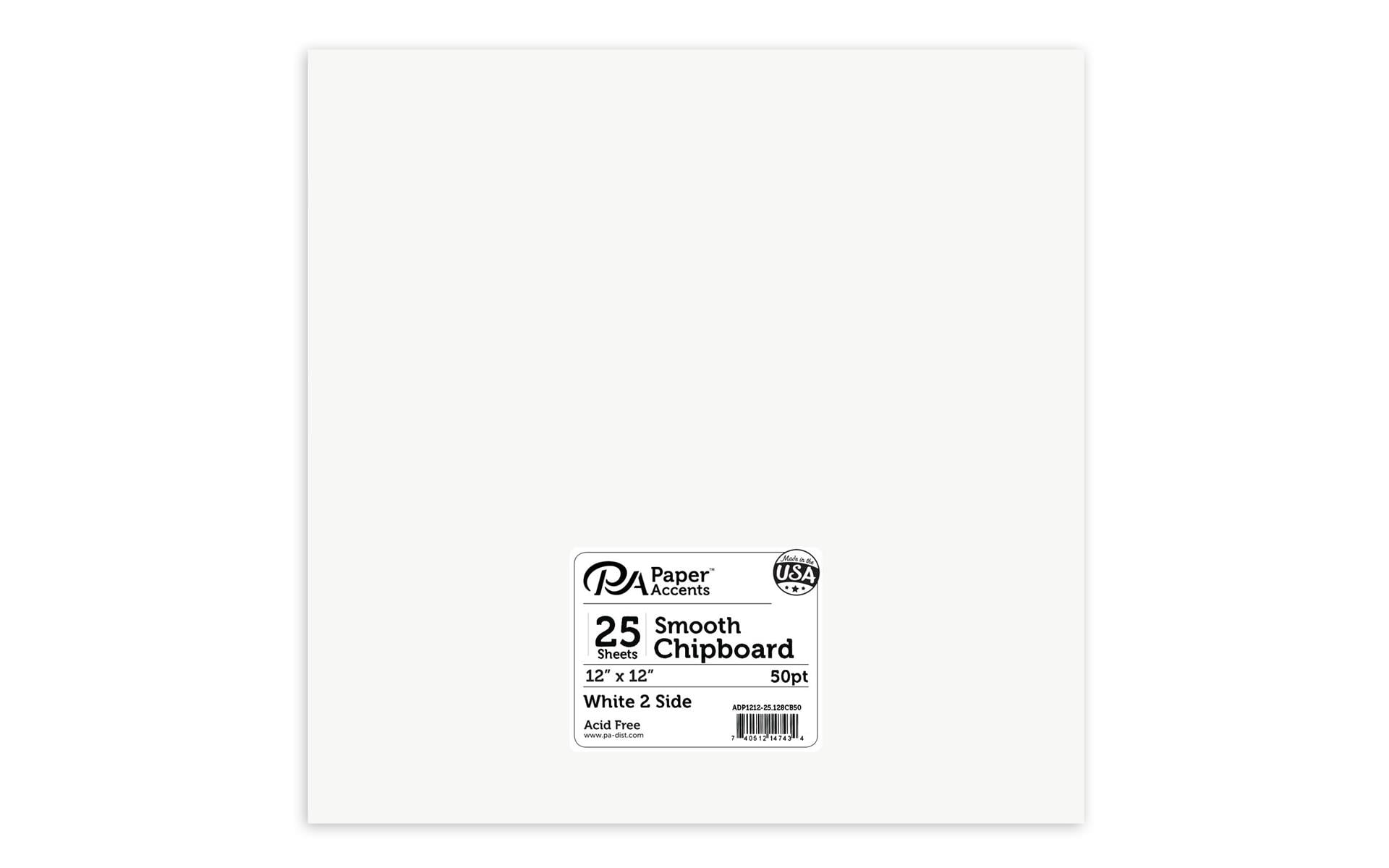 Silhouette Chipboard 12X12 25/Pkg 