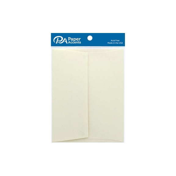Paper Accents Envelope 4.38"x 5.75" Heavyweight 80lb Porcelain 25pc