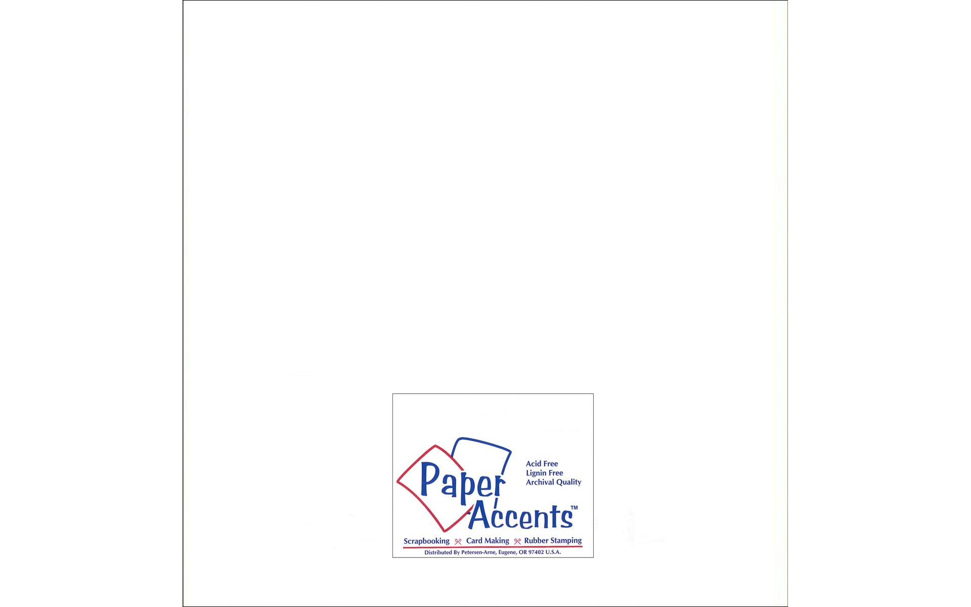 Paper Accents Paper Pearlized 12"x 12" 25pc 80lb White