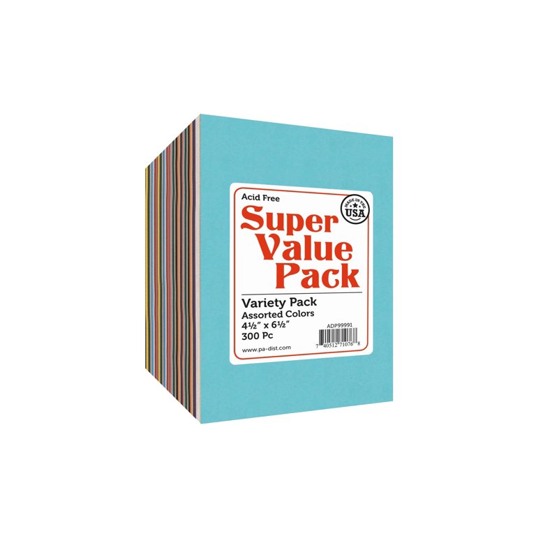 Cardstock 12x12 Variety Pack, 60 Sheets