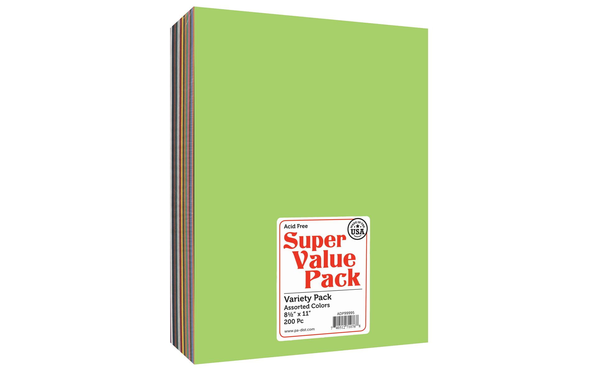 Paper Accents Super Value Variety Pack 8.5"x 11" 200pc
