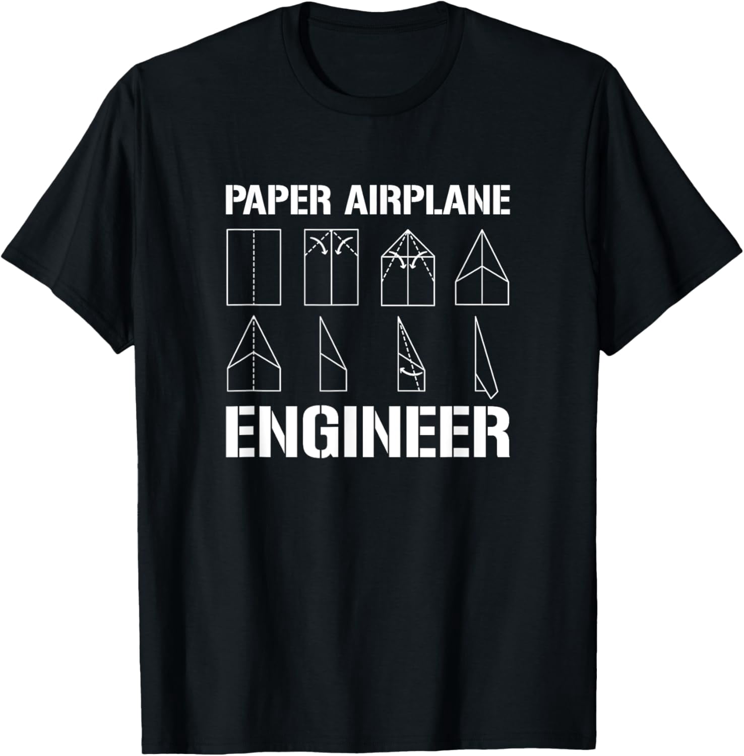 Paper Airplane Engineer, Paper Plane Lover T-Shirt - Walmart.com