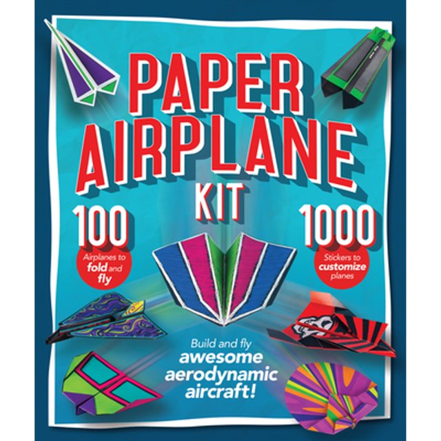 PreOwned Paper Airplane Kit Build and Fly Awesome Aerodynamic