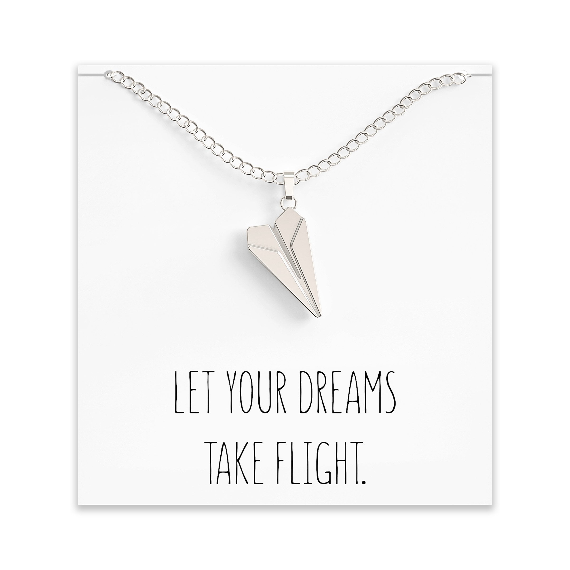 Cute Aeroplane Locket Paper Airplane Necklace – Cute Airplane