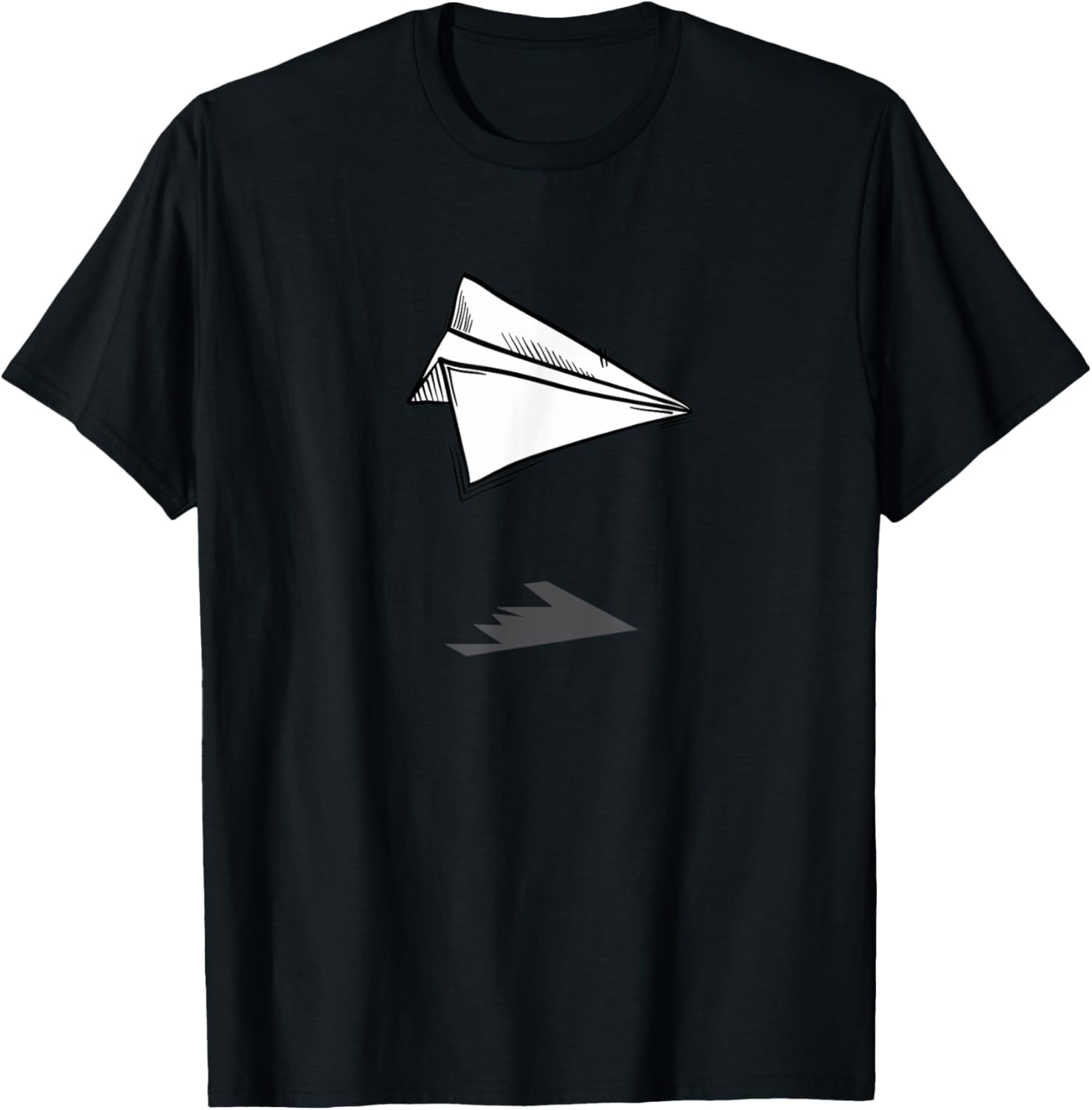 Paper Airplane Shirt Aviation Tee for Aircraft Fans