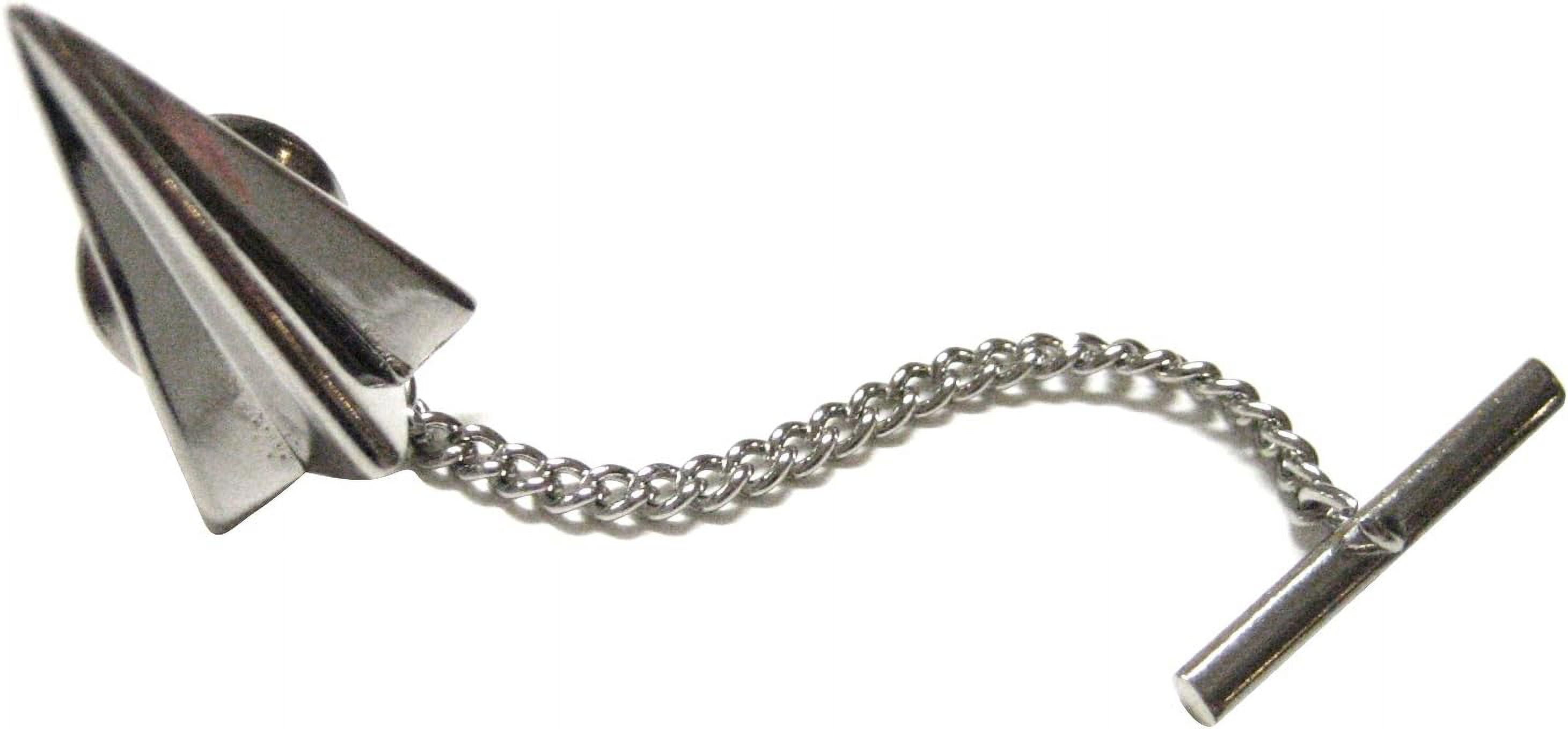 Paper Airplane Tie Tack