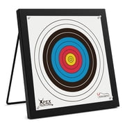 Paper Archery Target - Water & Tear Resistant - 15 in x 15 in 40cm - 5 Pack