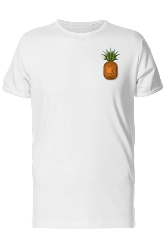 Paper Art Of A Pineapple Tee Men's -Image by Shutterstock