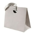 thumbnail image 1 of Paper Bag Handbag Style Gift Bag with Handles, Reusable Decorative Gift Bags for Present Wrapping, Party Favor Bags for Birthdays Weddings and Special Events,Light Gray, 1 of 5