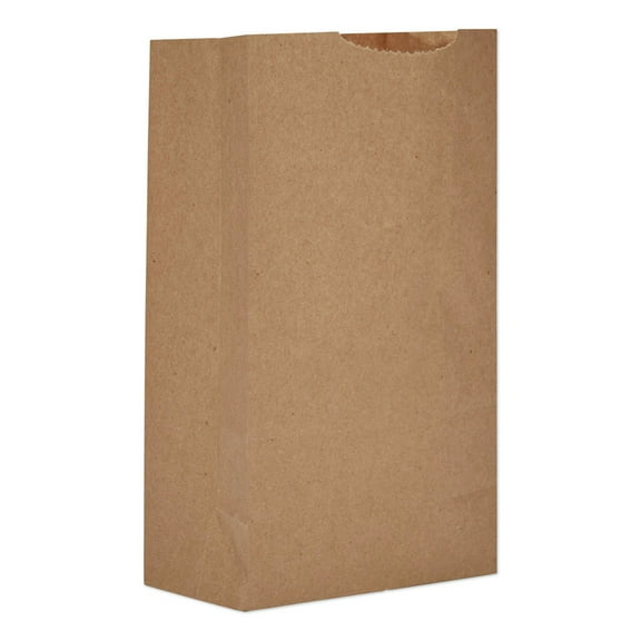Gen BAGGK3500 4.75 x 2.94 x 8.56 in. 3 lbs Grocery Paper Bags, Beige, 500 Bags - 30 lbs