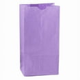 thumbnail image 1 of Hygloss Products Purple Paper Bags – For Party Favors, Arts, Crafts 3.5 x 6 x 11 Inch, 100 Pack, 1 of 1