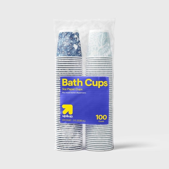 Paper Bath Disposable Cups - 3oz/100ct