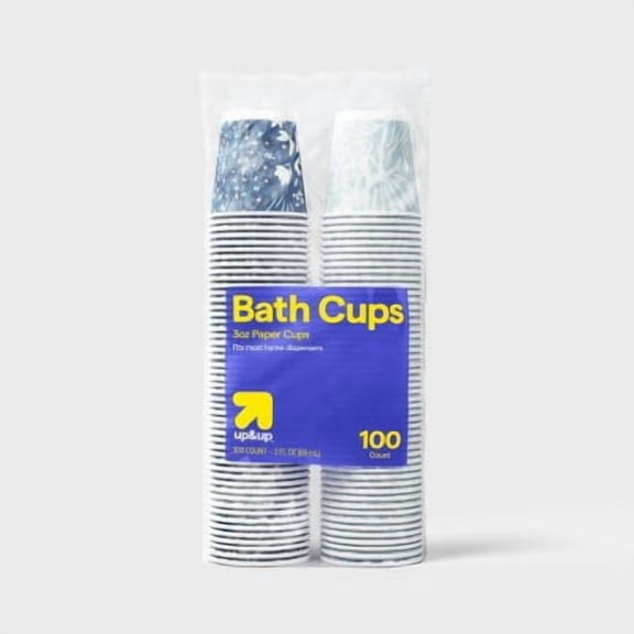 Paper Bath Disposable Cups - 3oz/100ct