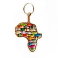 thumbnail image 1 of Paper Bead Keychain - Recycled Paper Beads, Sustainable, Fair Trade from Uganda, East Africa, 1 of 3