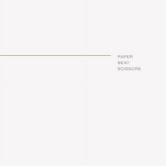 Paper Beat Scissors - Parallel Line - Music & Performance - Vinyl