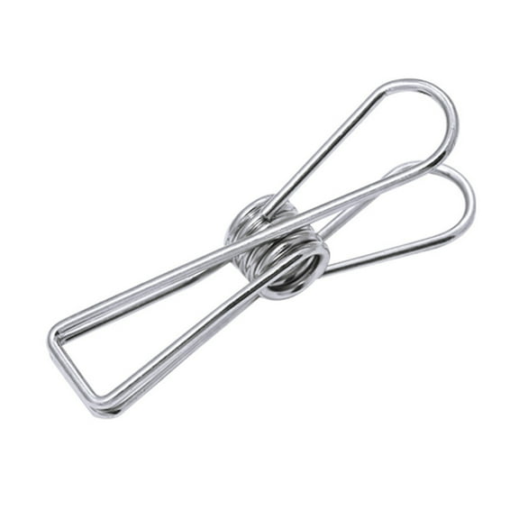 Paper Binder Clip Invoice Bill Clip Office Supplies Electroplated Dovetail Clip Hollow Metallic Spring Clips Office Home Organization Document File Holder