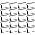 thumbnail image 1 of Paper Binding Clip,No Slip Clip Refills,Portable Binder Clip Stapler Accessories,Binds Up to 40 Pages,Reusable Push Clip,Works with No Slip Clip Dispenser,for Desktop Document Home Office(White), 1 of 10