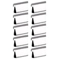 thumbnail image 1 of Paper Binding Clip,No Slip Clip Refills,Portable Binder Clip Stapler Accessories,Binds Up to 40 Pages,Reusable Push Clip,Works with No Slip Clip Dispenser,for Desktop Document Home Office(Silver), 1 of 10