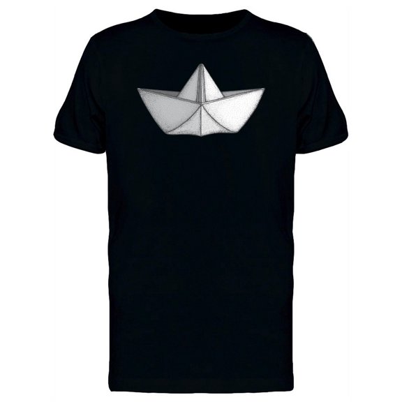 Paper Boat T-Shirt Men -Image by Shutterstock, Male Small