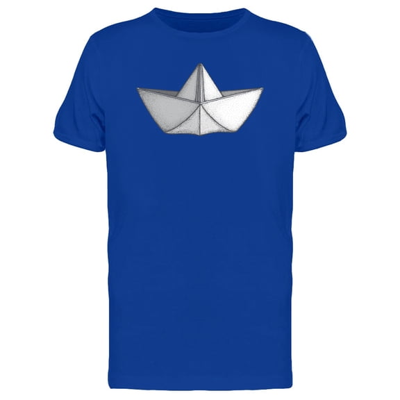 Paper Boat T-Shirt Men -Image by Shutterstock, Male x-Large