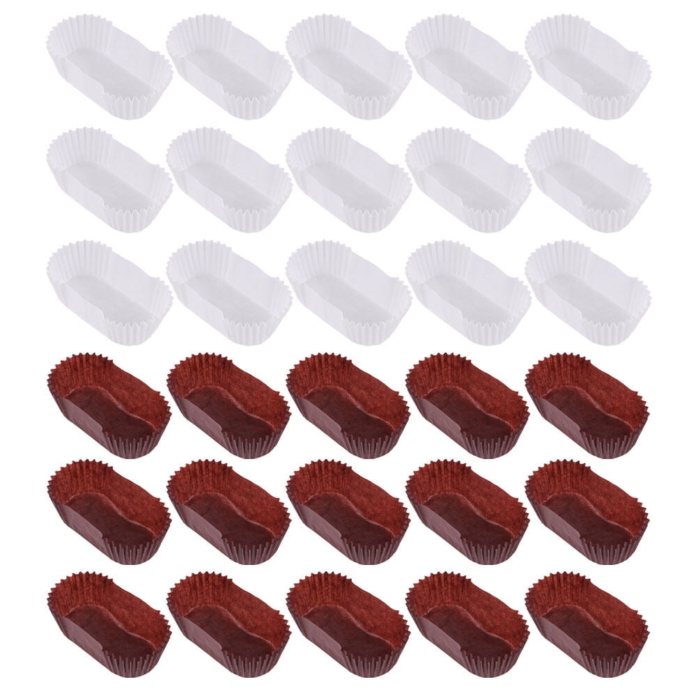 Paper Cake Cup Liners Bread Pan Bakingcups Pans Parchment Brown Grease