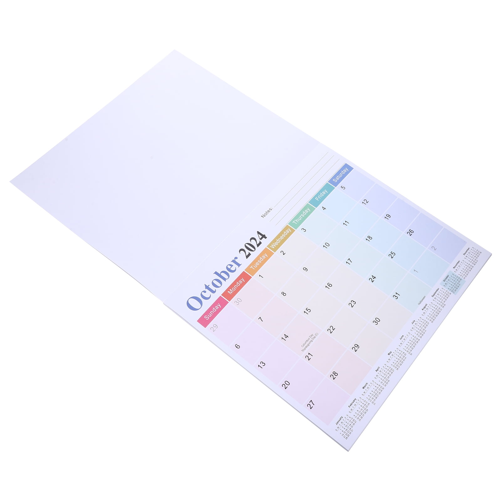 Paper Calendar Hanging Calendar Fridge Calendar Paper Calendar