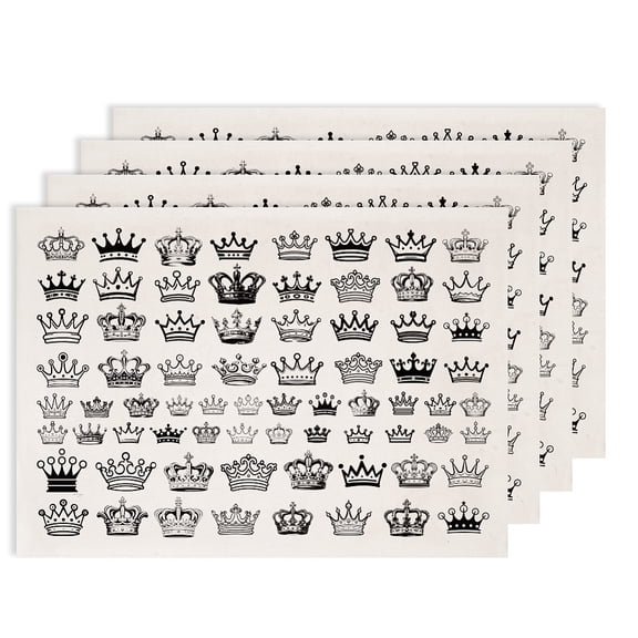 Paper Ceramic Decals Pottery Ceramics Clay Transfer Paper Underglaze Flower Paper 520x370mm Pattern: 48x33mm DIY for DIY