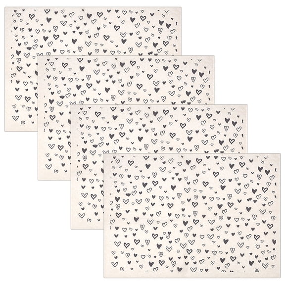 Paper Ceramic Decals Pottery Ceramics Clay Transfer Paper Underglaze Flower Paper Heart 530x380x0.01mm