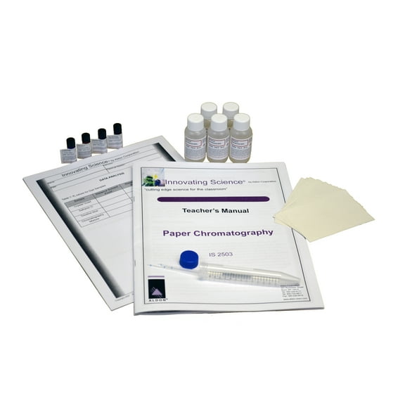 Paper Chromatography Kit: Separate Chemical Substances (Materials for 15 Groups of Students)