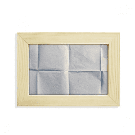 Paper Clean Neat Fold Texture Desktop Decorate Photo Frame Picture Art Painting 5x7 inch