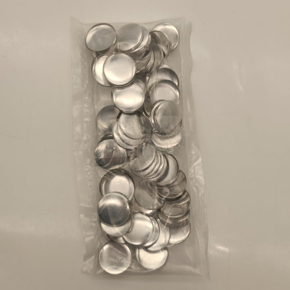 Paper Clip Badge Consumables Bookmark Blank Button Badge Pin Button Parts Maker 25MM 200PCS ,Beginner-Friendly