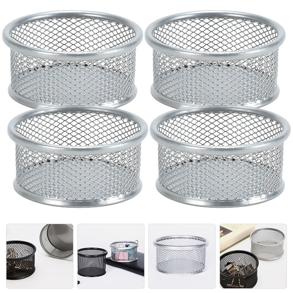 Paper Clip Holder,4 Pack Paperclip Holder, Paper Clip Holder