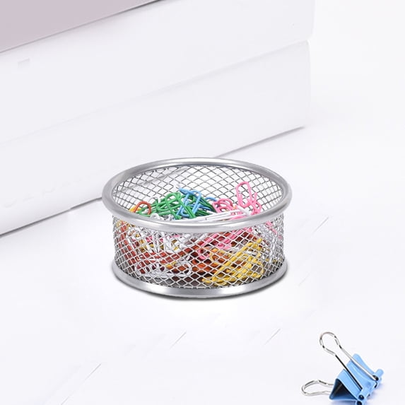 Paper Clip Organizer, Metal Office Storage, Large Capacity Design for Easy Access, Promotes a Tidy and Efficient Workspace