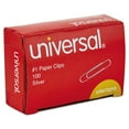 thumbnail image 1 of Paper Clips, Small (no. 1), Silver, 100 Clips/box, 10 Boxes/pack | Bundle of 5 Packs, 1 of 4