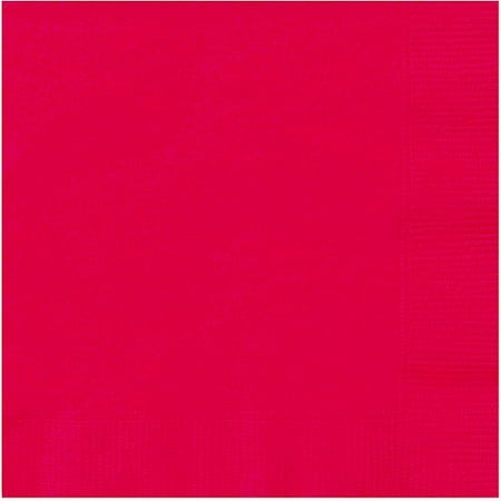 Paper Cocktail Napkins, 5 in, Red, 20ct (Pack of 3)