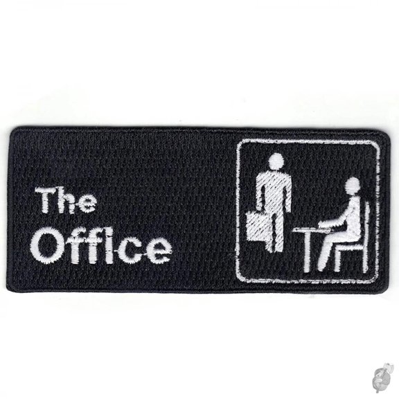 Paper Company Door Sign Logo Iron On Patch