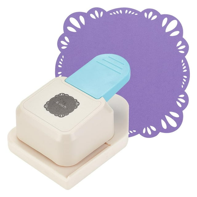 Paper Corner Punch 6 inch FullEdge Paper Punch Raindrop Wreath Shape