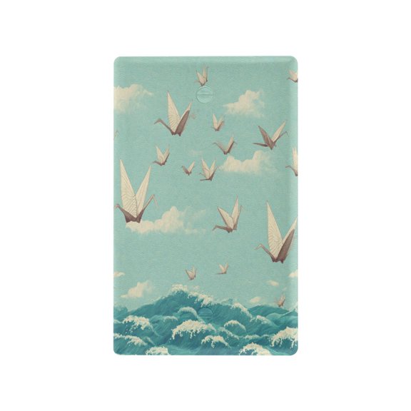 Paper Cranes Pattern Light Switch Cover Switch Plate Outlet Cover Plug Cover for Electrical Outlet