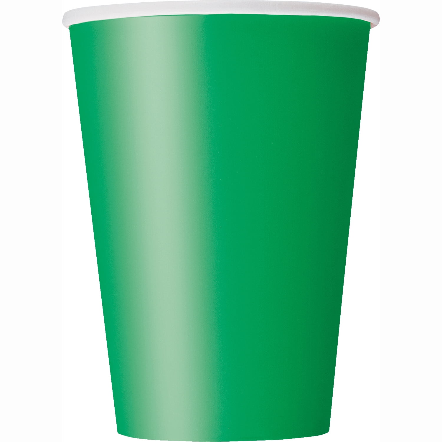 Paper Cups, 12 oz, Green, 10ct - Walmart.com