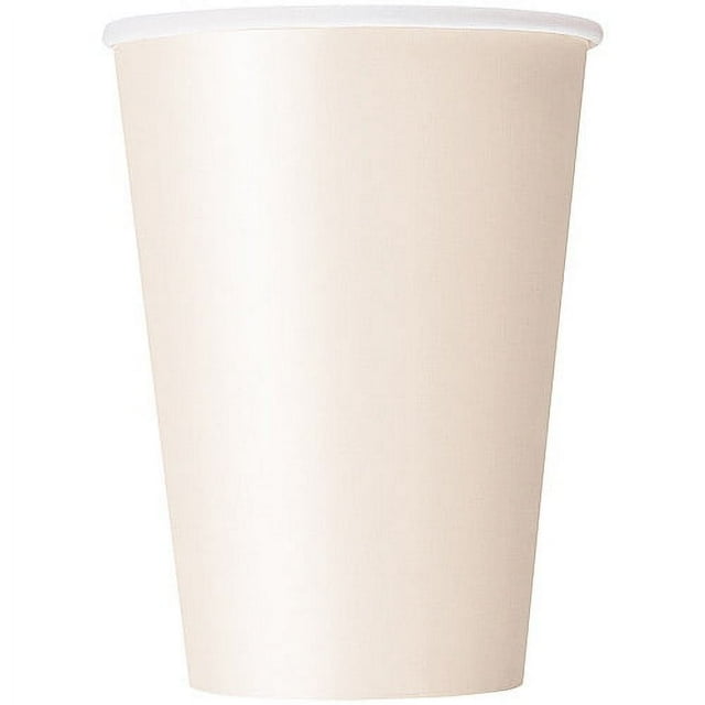 Paper Cups, 12 oz, Ivory, 10ct - Walmart.com
