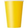 thumbnail image 1 of Paper Cups, 12 oz, Yellow, 10ct, 1 of 4