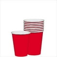 thumbnail image 1 of Apple Red 20 Ct Paper 9 oz Cups Christmas, 1 of 8